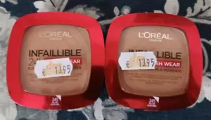 2x Loreal Paris Infaillible 24H Fresh Wear Foundation 245 Golden Honey New - Picture 1 of 2