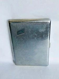 VTG "HILL", Birmingham (Stamped) Chromium Plated Cigarette Case (I.25/BB4) - Picture 1 of 10