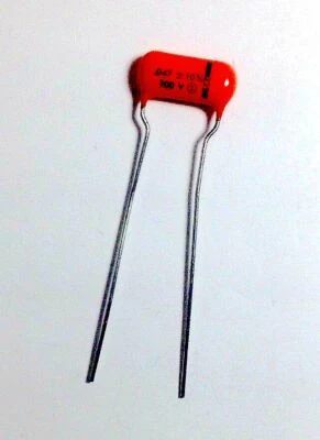 NOS Sprague Orange Drop SBE 225P 473J Guitar Bass Cap Capacitor 0.047uf 100V