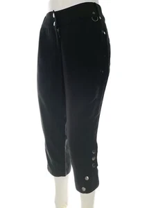 Nu by staff  Größe 36 Schwarz Caprihosen Streifen - Bild 1 von 5