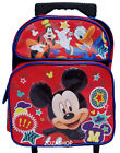 Disney Mickey 12" Toddler Small Roller Backpack Rolling Backpack Kid's  