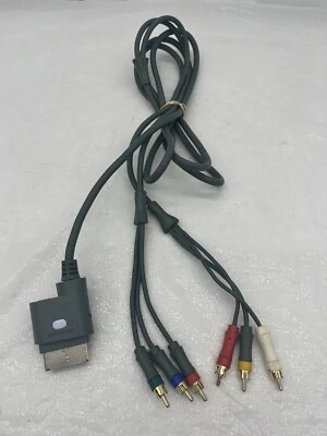 OEM Microsoft Xbox 360 Console Component HD AV Cable 8' HDTV X810972-002 Gaming - Image 1 of 4