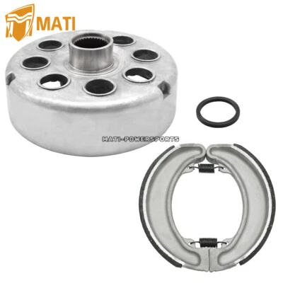 Rear Brake Drum Hub & Shoes Kit for Honda Fourtrax 300 TRX300 TRX300FW 1988-2000 - Image 1 of 4