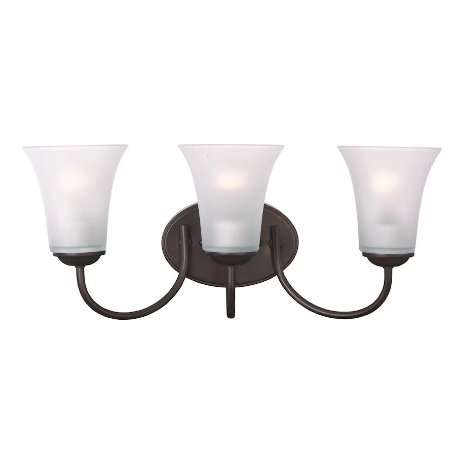 Maxim Lighting 10053FTOI Logan Bathroom Vanity Light Oil Rubbed Bronze