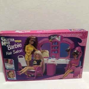 Vintage 1993 Glitter Hair Barbie Hair Salon Box #67024 brand new (bin13 - Picture 1 of 5