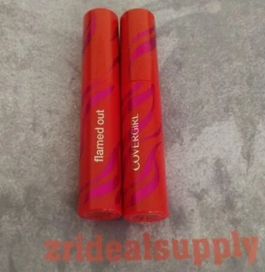 COVERGIRL MAX VOLUME FLAMED OUT 300 VERY BLACK BLAZE PACK 0F 2 - Picture 1 of 2