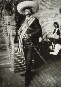 Emiliano Zapata (Army) POSTER 24 X 36 INCH Mexico History Revolution - Picture 1 of 2