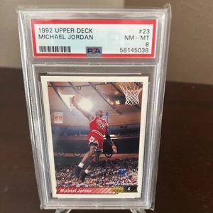 1992 Upper Deck Michael Jordan PSA 8! NM-MINT - Bild 1 von 3