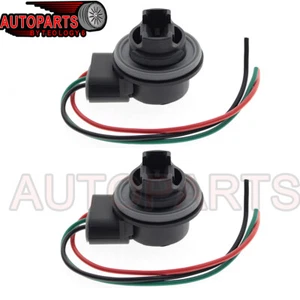 New For GM Light Socket 2-Wire Harness for 4157 3157 Bulbs Replacement 2pcs - Picture 1 of 6