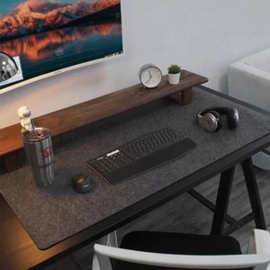 Non-slip Wool Felt Mouse Pad Gaming Accessories Computer Desk Protector - Picture 1 of 15