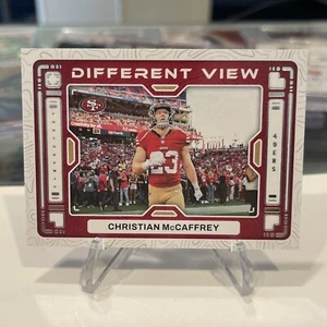 Christian McCaffrey fotogénico Panini 2024 vista diferente 🔥 49ers - Imagen 1 de 4
