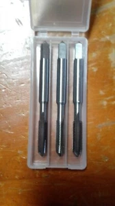 UNC UNF UNEF UNS no 4 5 6 8 10 12 HSS 3X Hand Tap set Starter Inter Bottom RH HS - Picture 1 of 7