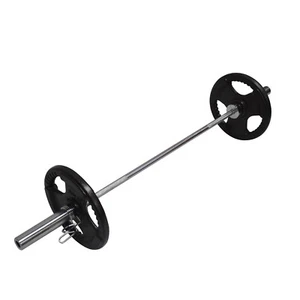 39KG Weight Set 150CM Olympic Barbell Bar 30KG Weight Plate FREE Spring Collar - Picture 1 of 8
