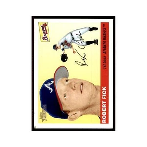 2004 Topps Heritage Robert Fick Braves #57 - Picture 1 of 3