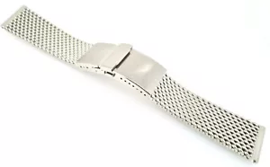 extra kräftiges Milanaise Uhrenarmband 22mm von Staib Made in Germany / 98 - Bild 1 von 8