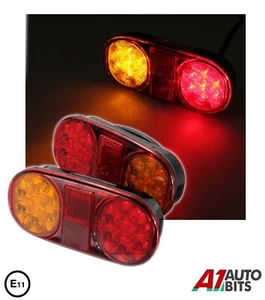 2X LED Rear Tail Lamps Lights Fit For JCB 3CX 4CX 700/50024 700/5001 Project 12 - Picture 1 of 10