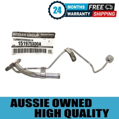 Genuine Turbo Oil Feed&Return Pipe ForNissan Pathfinder R51 YD25 2.5L 2.5L 2010- - Image 1 of 4