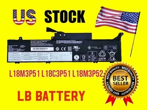 New L18M3P51 L18C3P51 L18M3P52 Battery for Lenovo ThinkPad E490S 02DL000 02DL001 - Picture 1 of 2
