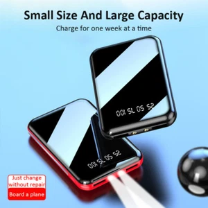 900000mAh Portable Power Bank USB LCD External Battery Charger For Cell Phone - Picture 1 of 14