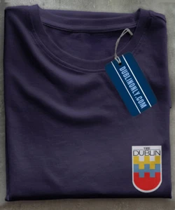 Dublin Millennium 1988 Crest (Navy To 5XL) Dubliner Hill 16 Croke Pak Up TheDubs - Picture 1 of 2