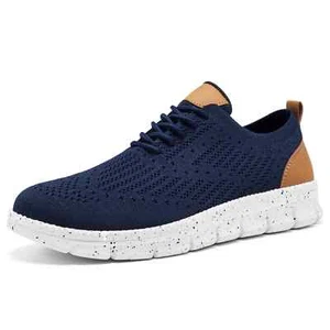 Breathable Mesh Men's Sneakers Light Casual Shoes Plus Size Outdoor Walking Shoe - Picture 1 of 27