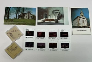 Vintage Mormon History - LDS Monument Places Landmarks Postcards & 35 MM Slides - Picture 1 of 8