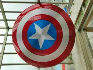 1:1 Avengers Metal Shield 75th Anniversary Captain America Shield Replica Prop - Picture 1 of 3