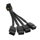 1X(For GPU RTX4090 RTX4080 4X8 Pin PCI-E to 16 Pin Card Cable 12VHPWR Connector 