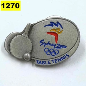 Vintage Australian Collectors Pin Sydney 2000 Olympic games Table tennis - Picture 1 of 2