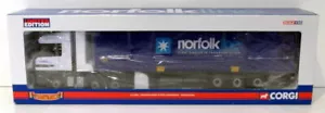 Corgi 1/50 Scale Diecast CC13806 Mercedes Benz Actros Curtainside - Norfolkline - Picture 1 of 12
