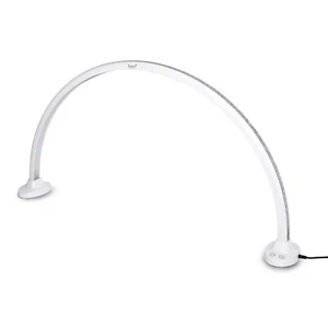 Lámpara de mesa de uñas de manicura luna media luz LED, estrás blanco - Imagen 1 de 7