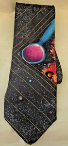 Corbata Michael David Ward Hombre MDW Universe 100% Seda - Imagen 1 de 6
