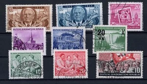 DDR Michel numero 443 - 452 timbrato - Foto 1 di 1