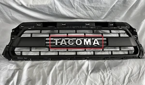 Silver Grille Letters Fits 05-11 Toyota Tacoma TRD PRO Style Mesh Grilles - Picture 1 of 1