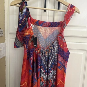 Avenue Long Maxi Beauty Halter Dress Sz 20 Women’s Sequins Multicolor-NWT! - Picture 1 of 8