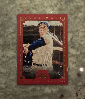2016 Panini Diamond Kings Red Framed /99 Roger Maris #18 - Image 1 of 2