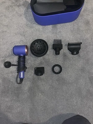 Dyson Supersonic Hair Dryer w. 5 Styling Attachments - Purple - Image 1 of 4