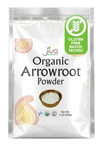 Organic Arrowroot Flour (Powder) 2 Pound Bag - Raw, Non-GMO, Gluten Free - Picture 1 of 9