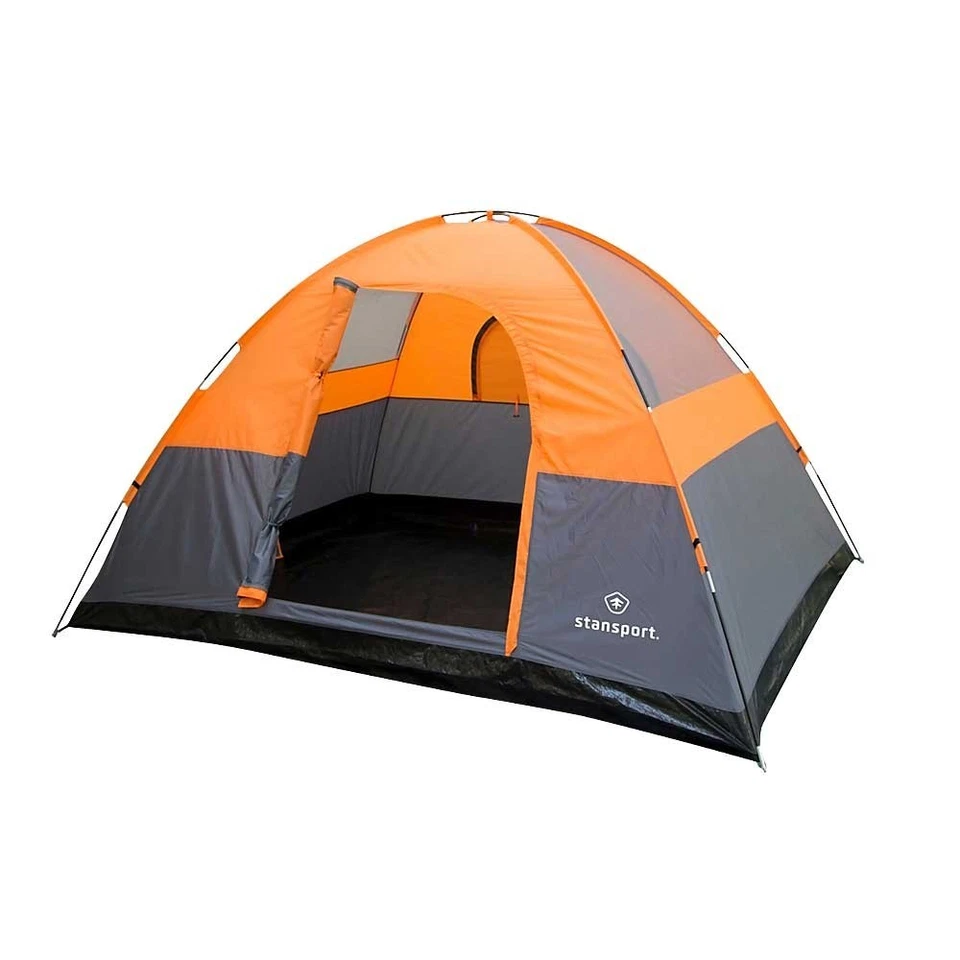 Tienda domo Stansport Everest para 6 personas - 120 x 96 pulgadas refugio de campamento con mosca de lluvia Foto 1 de 4