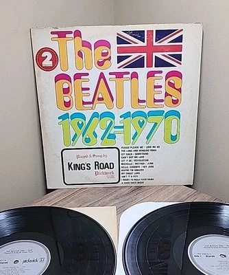 Kings Road - The Beatles 1962-1970 ~ Vinyl 2xLP 1973  Pitwick PTP20621 VG+/VG - Image 1 of 4