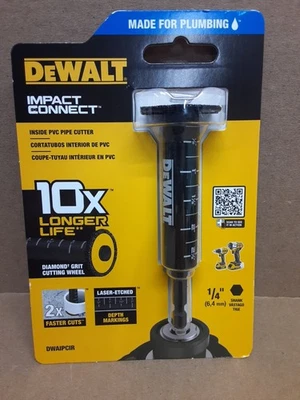 Dewalt Impact Connect Inside PVC Pipe Cutter (DWAIPCIR)  - Image 1 of 2