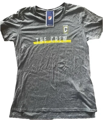 Columbus Crew MLS Women’s Grey T Shirt Size Medium New With Tags - Image 1 of 4
