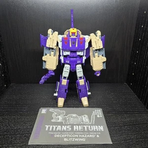 Transformers Titans Return Blitzwing & Decepticon Hazard - Picture 1 of 6