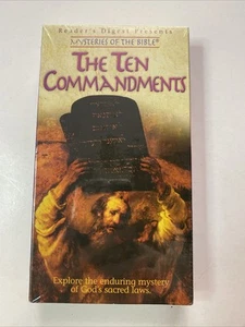 Mysteries of the Bible - The Ten Commandments VHS - Picture 1 of 4