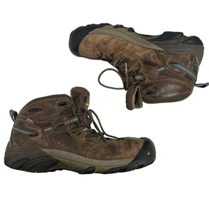Botas de seguridad Keen Utility de cuero para hombre marrón medio punta de acero talla 12 F2413-11  - Imagen 1 de 10
