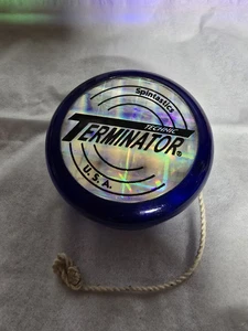 Spintastics Technic Terminator Blu Traslucido Fisso Yo-Yo Oliver Toys YYB3 - Foto 1 di 4