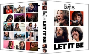 BEATLES LET IT BE Custom 3-Ring Binder Photo Album JOHN / PAUL / RINGO / GEORGE - Picture 1 of 2