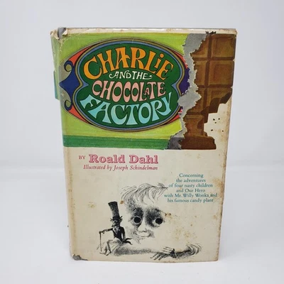 Charlie and the Chocolate Factory by Roald Dahl (1964, BCE, HC, DJ, Illus) - Image 1 of 4
