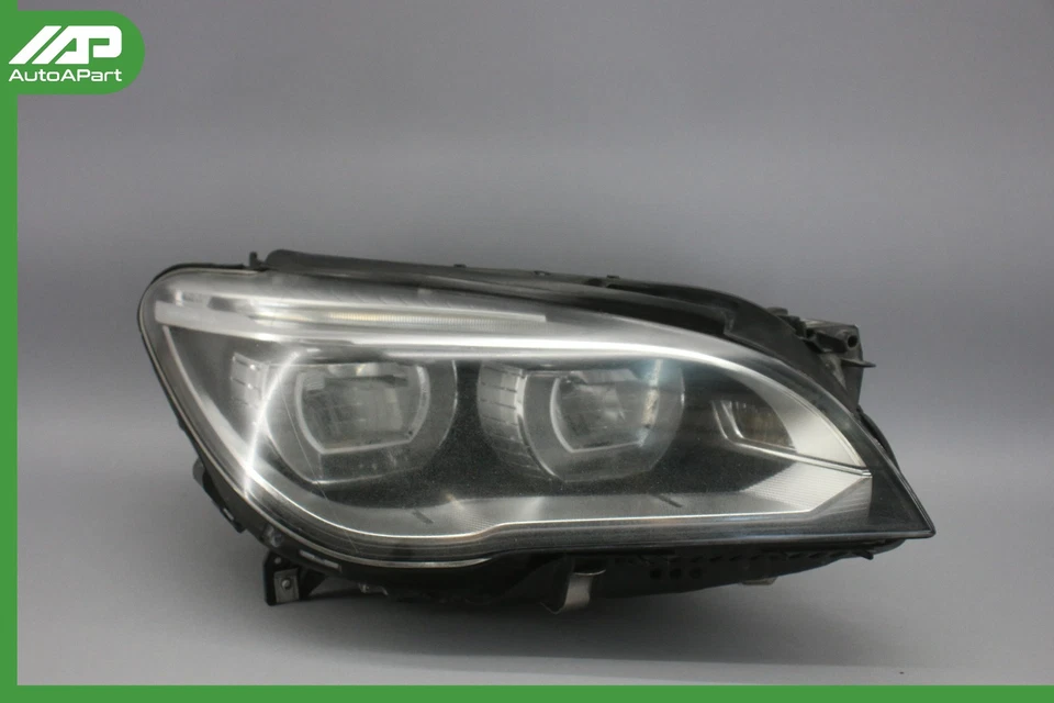✅ 13-15 BMW F01 F02 740i 750Li Front Right Adaptive LED Headlight Lamp Assy OEM - Imagem 1 de 4