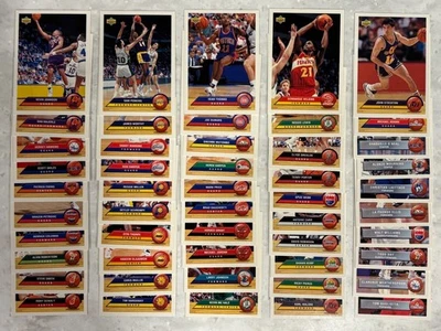 1992-93 Upper Deck McDonalds ¡Juego de 50 cartas! ¡Se ve como nuevo+! Jordan, Shaq Rookie, más Foto 1 de 4